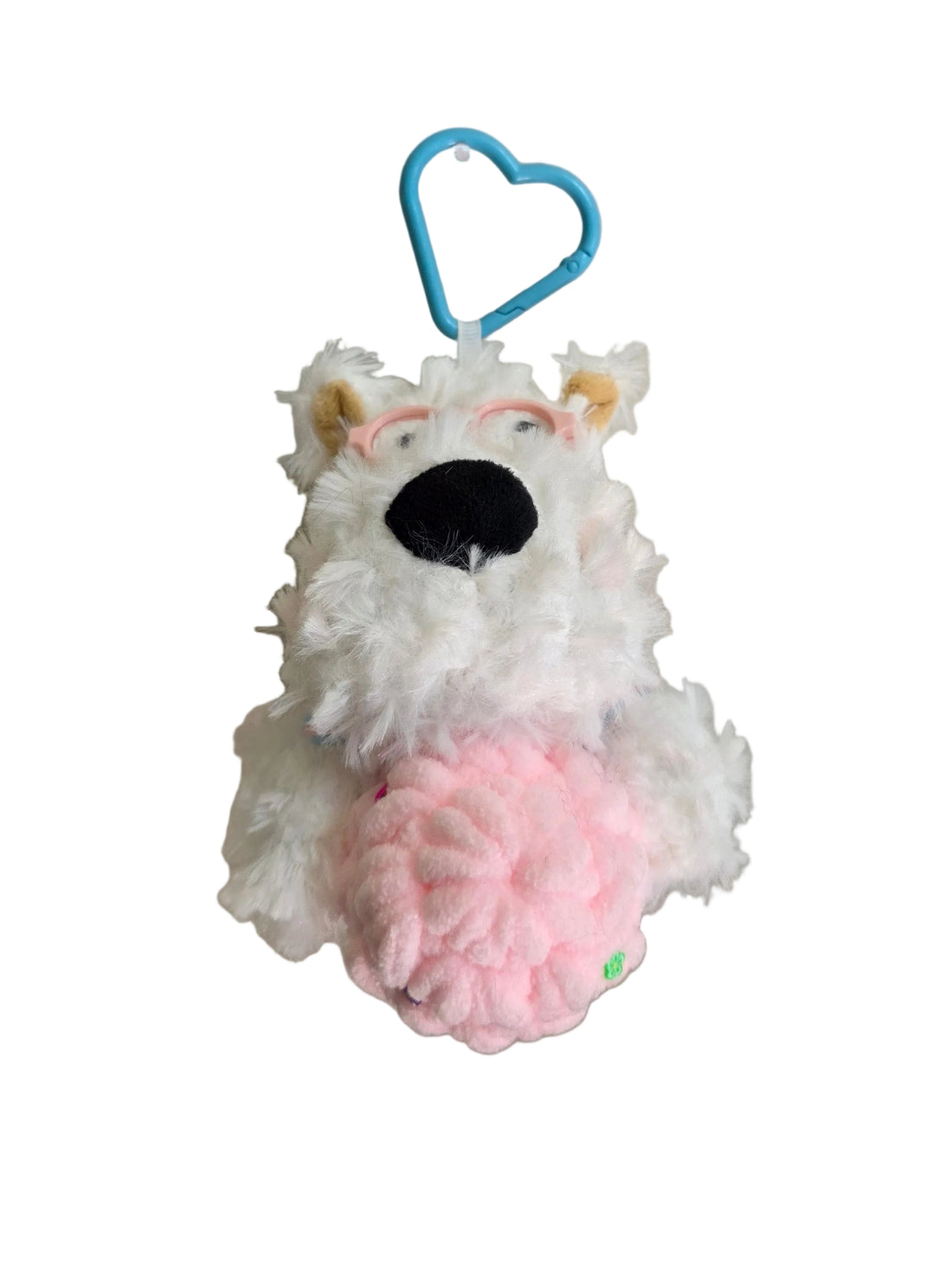 Playful Pink Ball Dog Charm